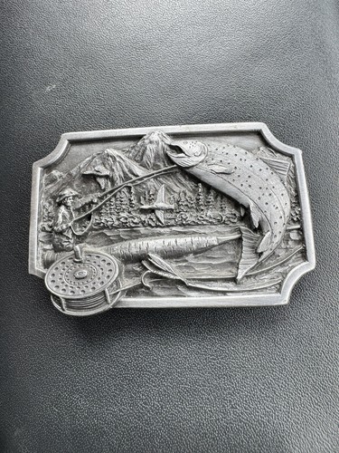 Siskiyou belt buckle fisherman - siskiyou,