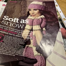 Rowan Hat, Scarf & Mittens