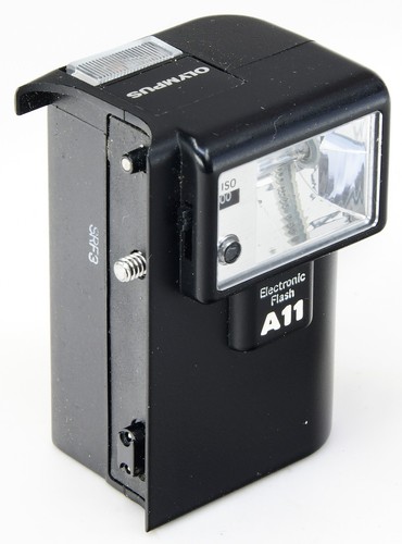 Olympus series a11 - xa, flash