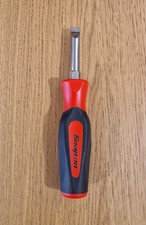 Snap-on Large 1/2" Marine Aircraft Plug flat screwdriver RED Instinct handle