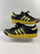 2017 Adidas Forest Hills Cblack Gold Metallic Equipment Yellow CQ2084 Men Uk 12