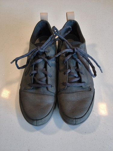 Clarks grey blue nubuck - grey,