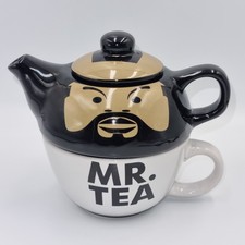 Mr Tea Ceramic Cup & Teapot