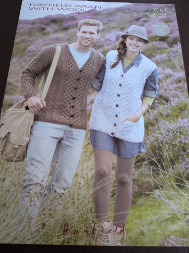 Hayfield aran with wool - hayfield,