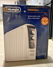 Delonghi radiator Dragon 4 Oil filled 2.5KW with electronic timer Ex-Display