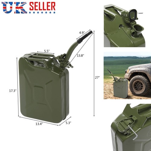 20l jerry can army - 20l, green