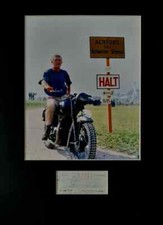STEVE MCQUEEN signed autograph PHOTO DISPLAY The Great Escape