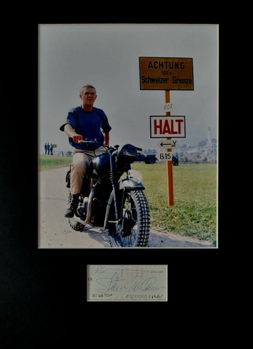 Steve mcqueen signed - steve,