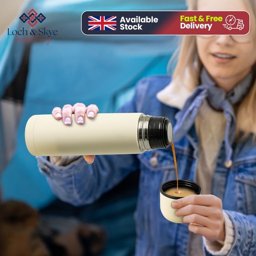 Double walled vacuum thermos - walled,