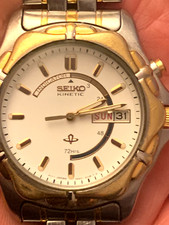  Seiko Kinetic 5M23-6B70 (new capacitor fitted) fully working