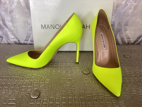 Manolo blahnik 105 neon - manolo,
