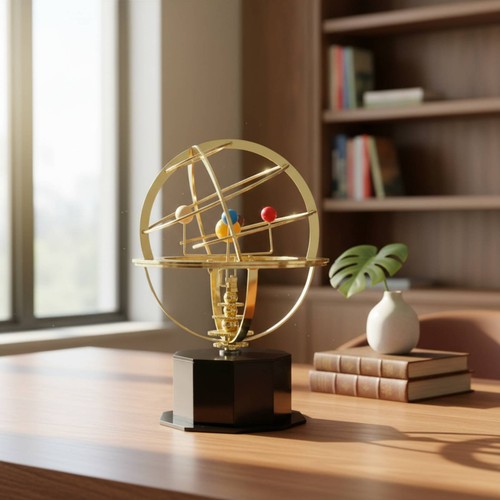 Orrery model astronomy themed - model,