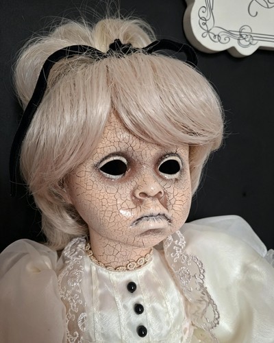 Ooak horror doll gothic - doll,