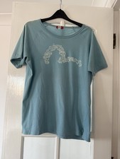 Evisu - Crew Neck Pale Blue T