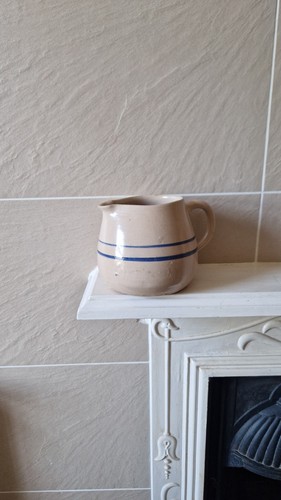 Vintage stoneware striped - vintage,