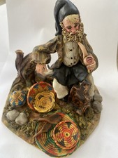 Ornament Old Man with Beard by Ambrogio Massidda (Italy) Vintage