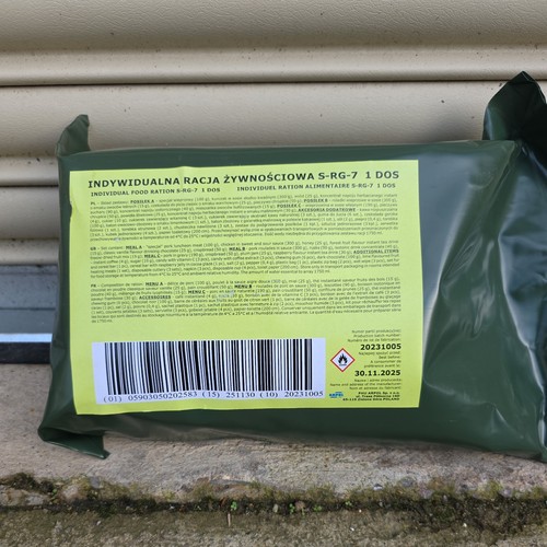 Sealed 24hr polish mre - polish,