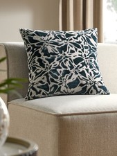 Blue 50 x 50cm Velvet Abstract