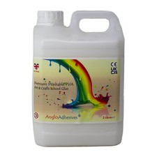 White 2L PVA Glue Washable