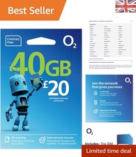 Prepaid sim card with - o2,