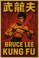 Bruce Lee Poster 1970s –