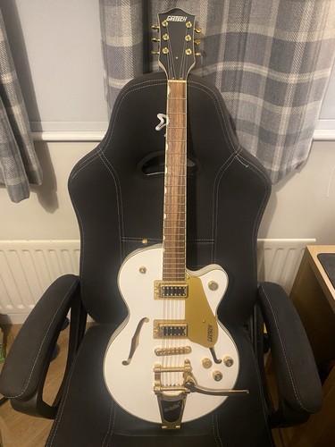 Gretsch 5655tg white - gretsch, gold