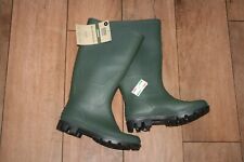 NEW&TAGS TOWN & COUNTRY wellington boots SIZE 4 boys girls wellies green