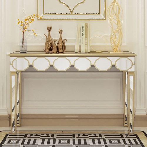 Mirrored console table - mirrored,