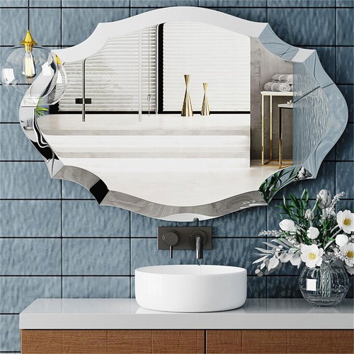 Irregular wall mirror wavy - irregular,