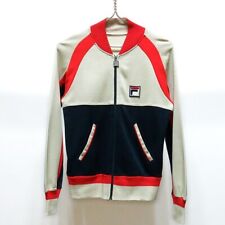 Vtg 70s Fila MAGLIFICIO BIELLESE track top jacket womens IT 42 size italy