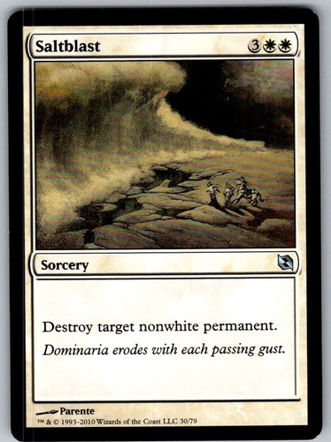 Mtg tcg saltblast - tcg, uncommon