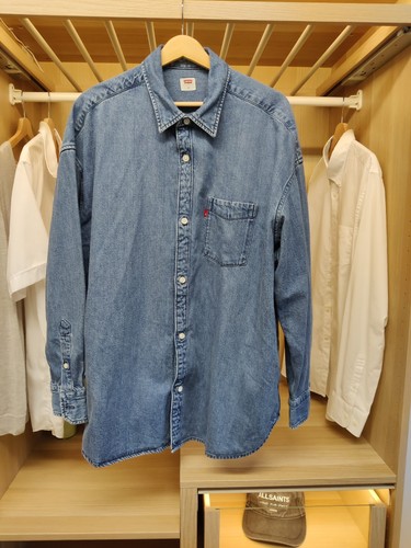 Levi medium denim blue - blue, shirt