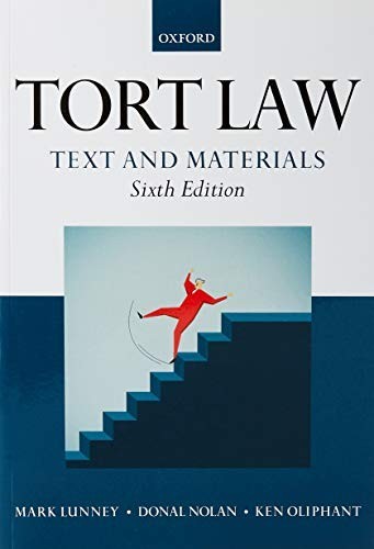 Tort law text - tort,