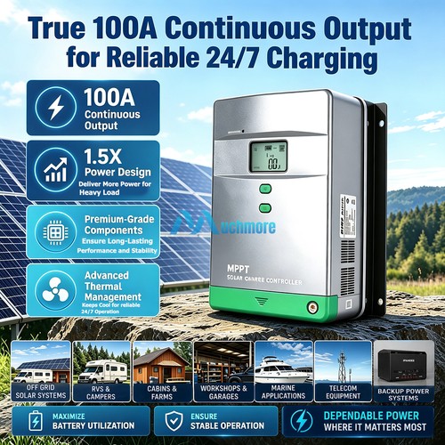 Mppt 100a solar charge - 100a,