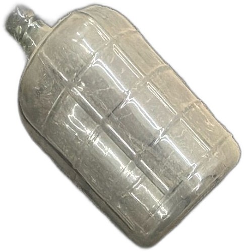 Vintage clear glass carboy - clear,