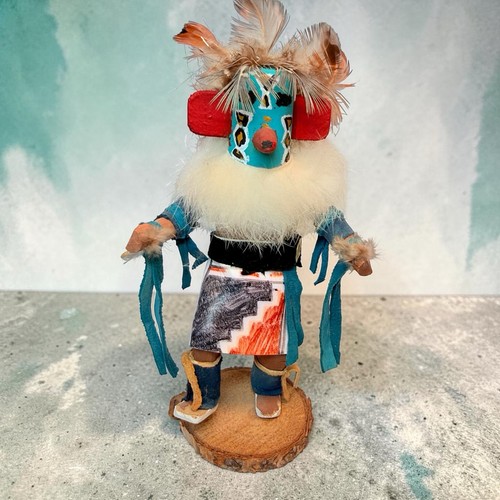 Hopi kachina doll signed - hopi,