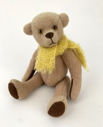 Artist teddy bear 19cm beige - 19cm,