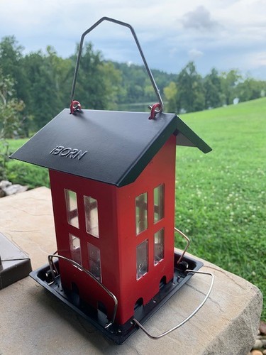 Iborn bird feeder house - 8",