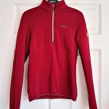 Pikeur Women's Equestrian Red Thermal Fleece Size 8/10