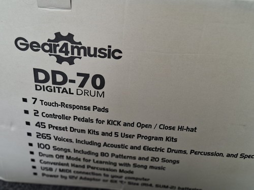 Gear4music dd70 portable - dd70,