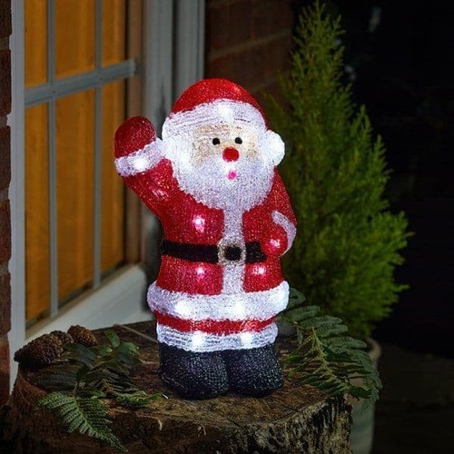 Christmas santa led - santa, decoration