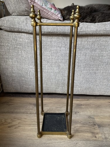 Antique edwardian solid brass - antique,
