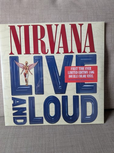 Nirvana live and loud 2lp - live,
