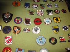 50 DIFFERENT RARE OLD NON LEAGUE FOOTBALL CLUB ENAMEL PIN BADGES SIMILAR TO PIC