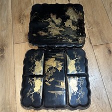 Antique Chinese Japanese Black