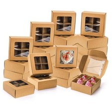  40 Pack Brown Bakery Boxes