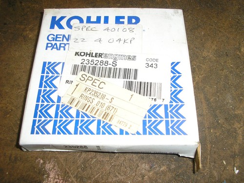 Genuine kohler 235288s piston - genuine,