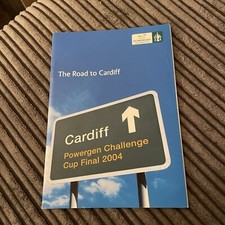 2004 BARROW V PIA FRANCE CHALLENGE CUP 3RD ROUND RUGBY LEAGUE PROGRAMME VGC