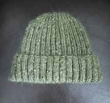 Knitting Pattern Easy Knit Hat in Aran with Rib Pattern in 2 Sizes knit straight