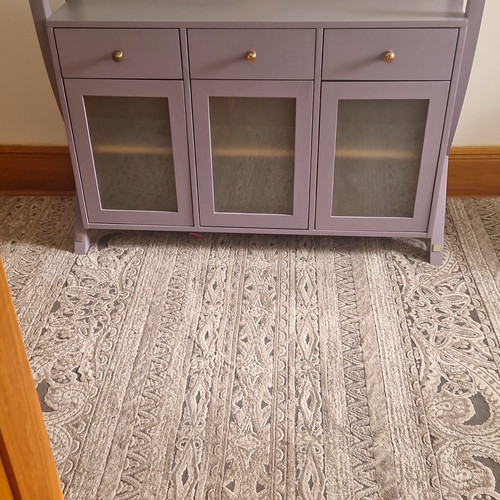 Wood sideboard glass doors - sideboard, 3